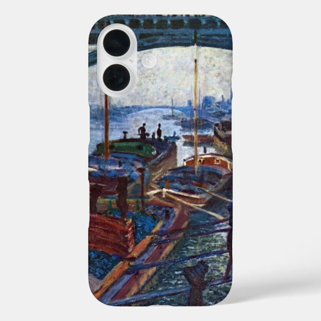 The Coalmen by Claude Monet Case-Mate iPhone Case (Back)