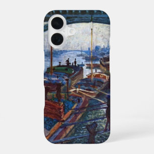 The Coalmen by Claude Monet iPhone 16 Case
