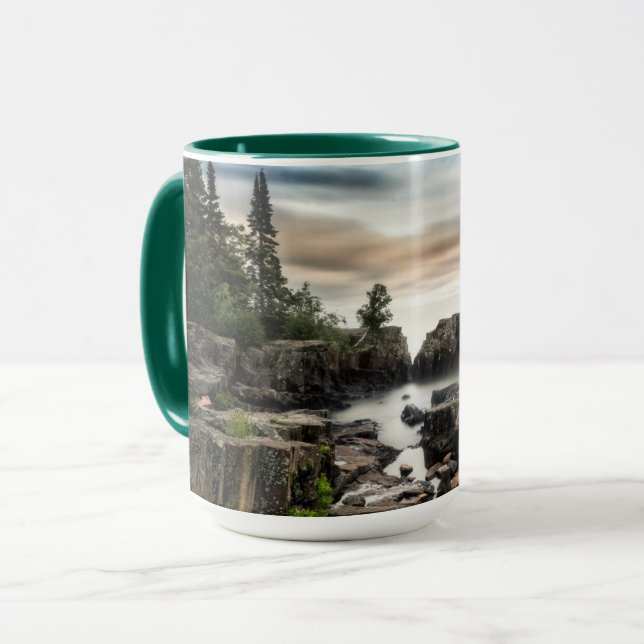 The Coast of Lake Superior | Minnesota Mug (Front Left)