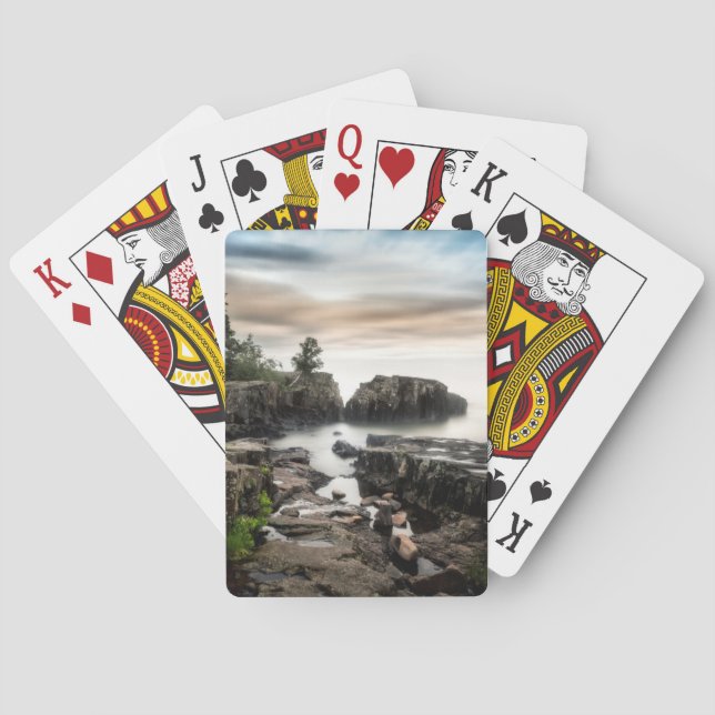 The Coast of Lake Superior | Minnesota Playing Cards (Back)