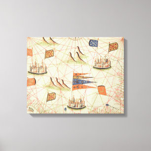 The Coast of Tunisia and the Gulf of Gabes 2 Canvas Print
