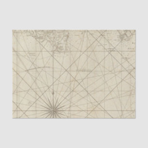 The Coast of West Florida and Louisiana Tissue Paper