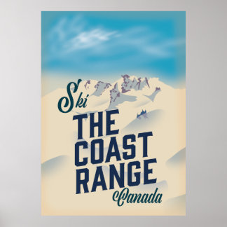 The Coast Range Canada Poster