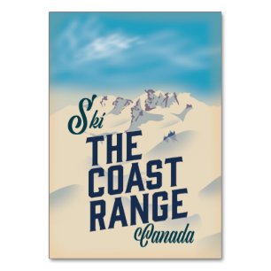 The Coast Range Canada Table Number