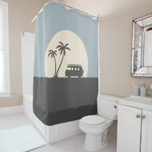 The Coastal Escape Shower Curtain