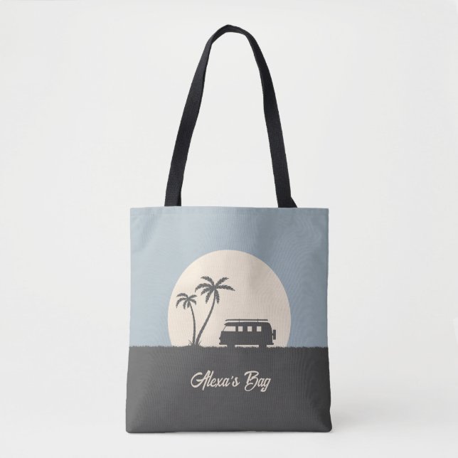 The Coastal Escape Tote Bag (Front)