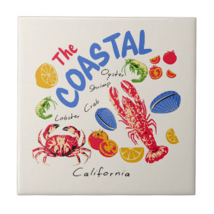 The Coastal Seafood Market Tile