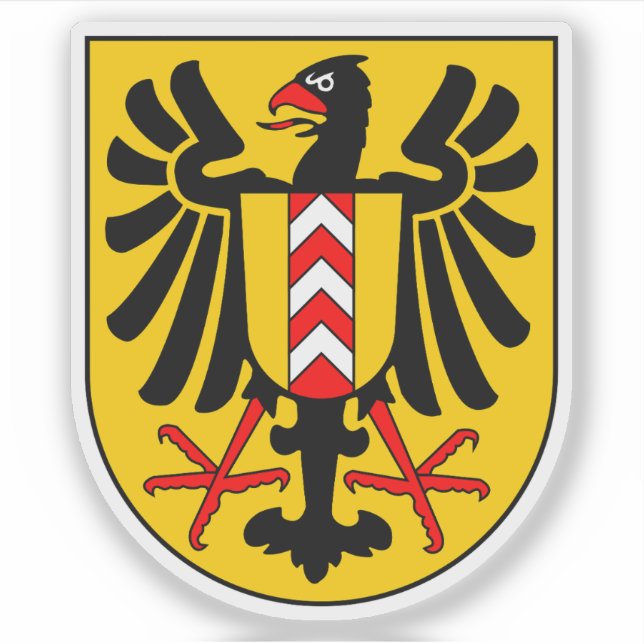 The coat of arms of Neuchâtel, Switzerland (Front)