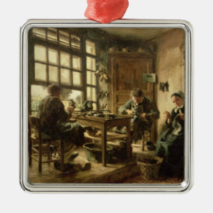 The Cobblers, 1880 Metal Tree Decoration