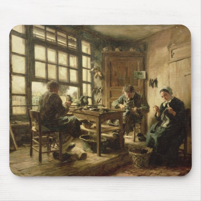 The Cobblers, 1880 Mouse Mat (Front)