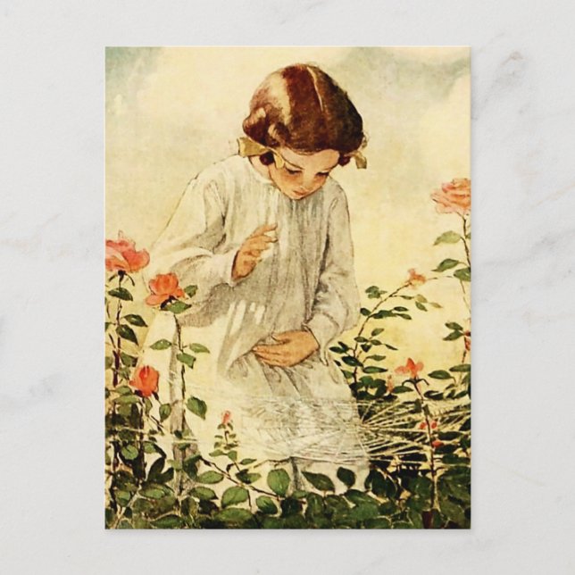 The Cobweb by Jessie Willcox Smith Postcard (Front)