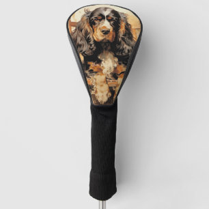 The Cocker Spaniel Dog 001 - Odessa Leyendecker Golf Head Cover