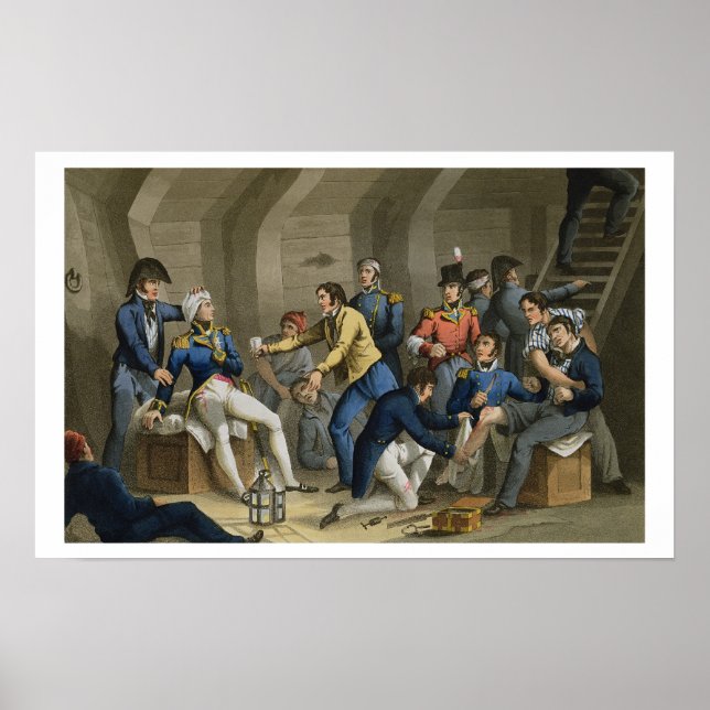 The Cockpit, Battle of the Nile, showing Nelson wo Poster (Front)