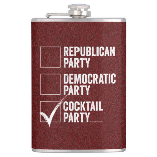 The Cocktail Party Hip Flask