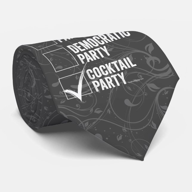 The Cocktail Party Tie (Rolled)