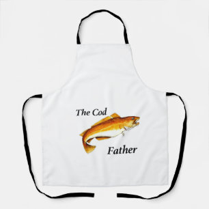 The Cod Father ideal fishing present. Apron