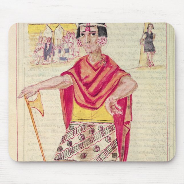 The Codice Murua Mouse Mat (Front)