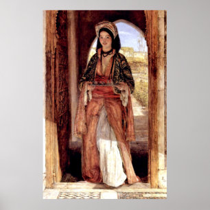 The Coffee Bearer - John Frederick Lewis Art Print