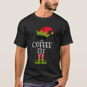The Coffee Elf Costume Matching Family Group Chris T-Shirt