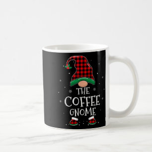 The Coffee Gnome Xmas Family Matching Plaid Christ Mug