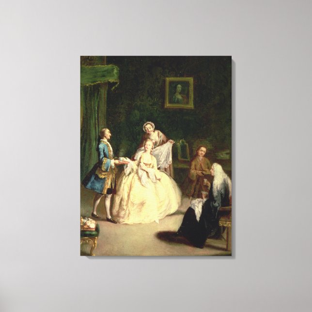 The Coffee House Canvas Print (Front)