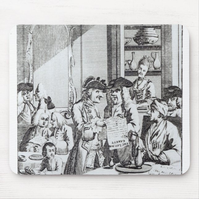 The Coffee House Politicians Mouse Mat (Front)