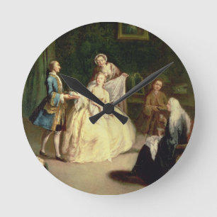 The Coffee House Round Clock