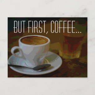 The Coffee Lovers Gift Selection Postcard