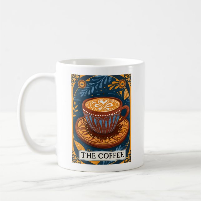 The Coffee Tarot  Coffee Mug (Left)