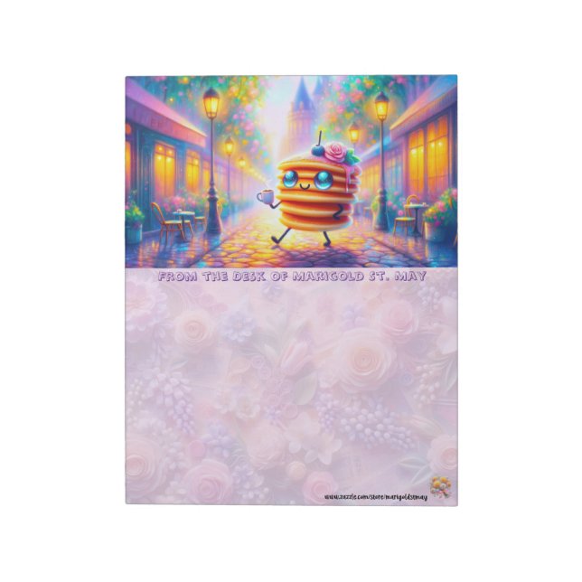 The Coffee & Tea Collection Pancake Notepad (Rotated)