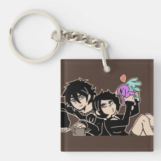 The coffin of andy and leyley key ring