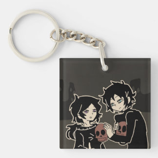 The coffin of andy and leyley key ring