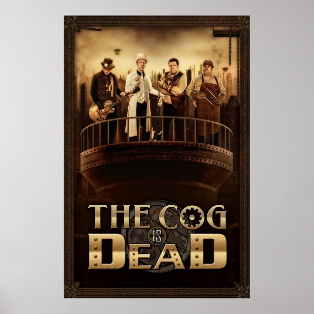 The Cog is Dead - Steam City Poster (Front)