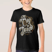 The Cog is Dead (Victorian Logo) Kids T-Shirt