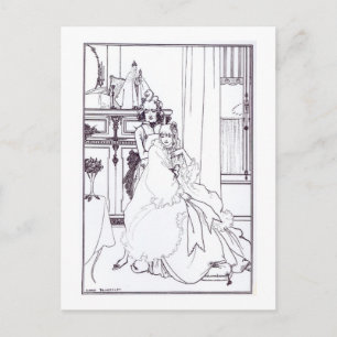 The Coiffing, from the poem 'The Ballad of a Barbe Postcard