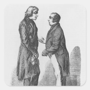 The Cointet brothers Square Sticker