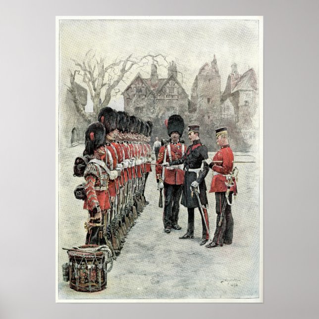 The Coldstream Guards at the Tower Poster (Front)
