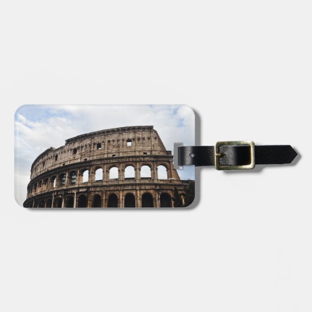 The Coliseum Luggage Tag (Front Horizontal)