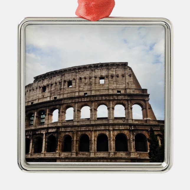 The Coliseum Metal Tree Decoration (Front)