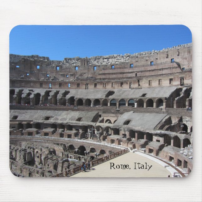 The Coliseum, Rome Italy Mouse Mat (Front)