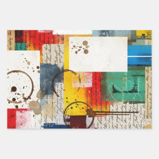 The Collage Trio: Premium Multi-Use Wrapping & Dec Paper Sheet