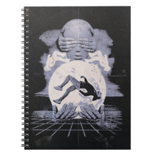 The Collapse - Techno-Dystopian Streetwear Design Notebook