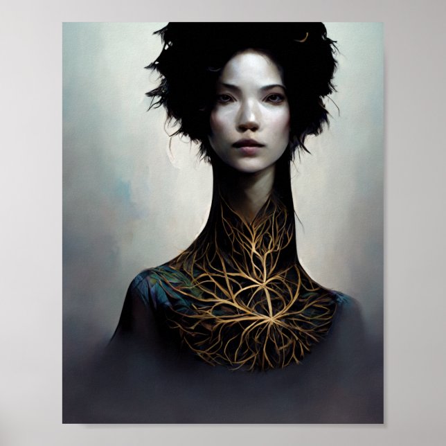 The Collar Fantasy Scifi Art Poster (Front)