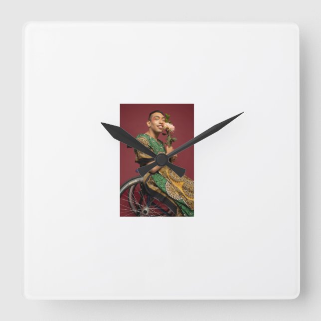 The collection represents the eclectic spirit of B Square Wall Clock (Front)