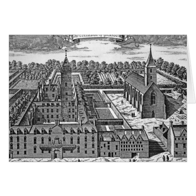 The College of Glasgow, from 'Theatrum (Front Horizontal)