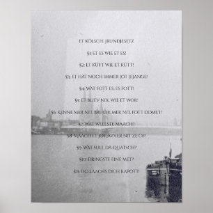 The Cologne Basic Law - Cologne - Cologne Poster