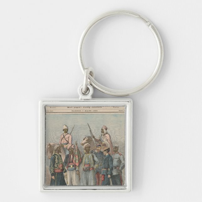 The Colonial Army Key Ring (Front)