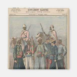 The Colonial Army Magnet