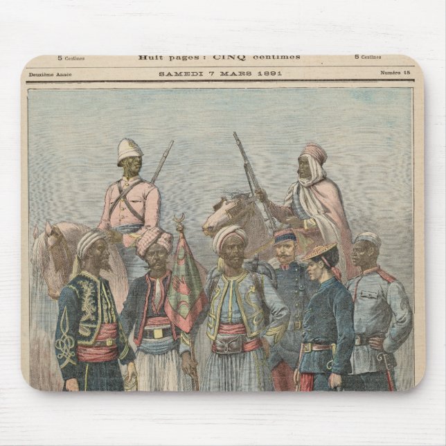 The Colonial Army Mouse Mat (Front)