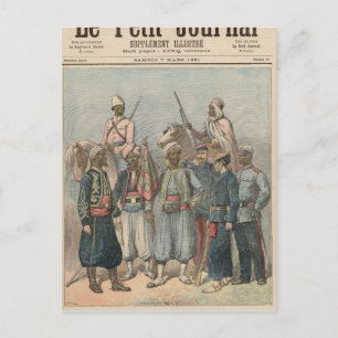 The Colonial Army Postcard